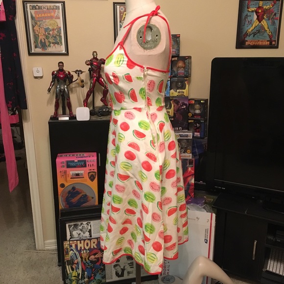 Mod Cloth Waving From The Waterfront Dress XS - Picture 4 of 8